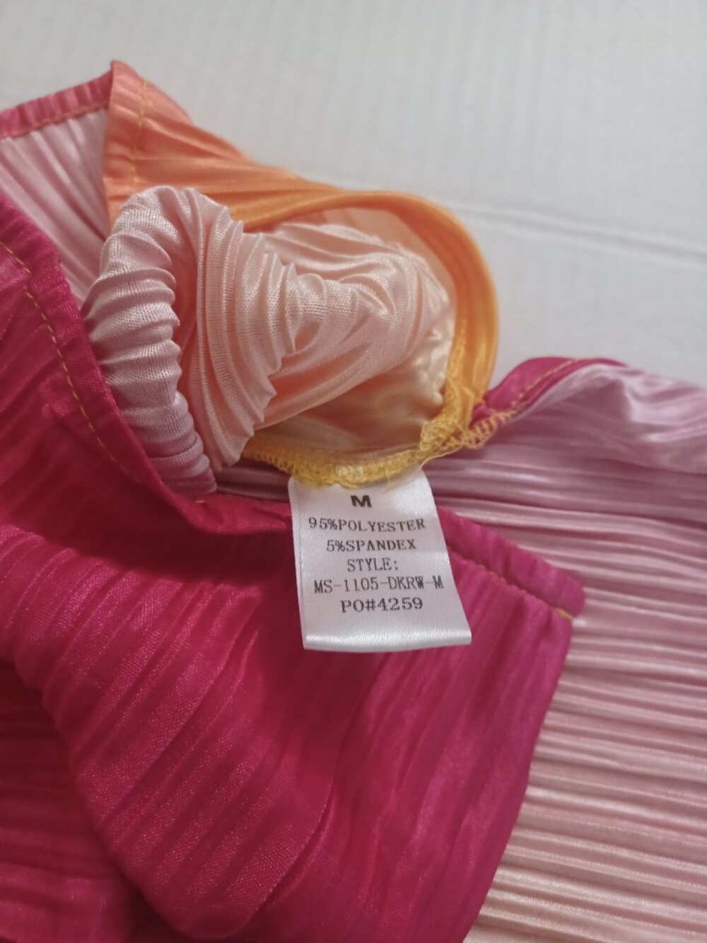 DRESSED IN LALA PLISSE' RAINBOW DAYDREAM TWO PIECE PANTS SET SIZE MEDIUM - Picture 9 of 14
